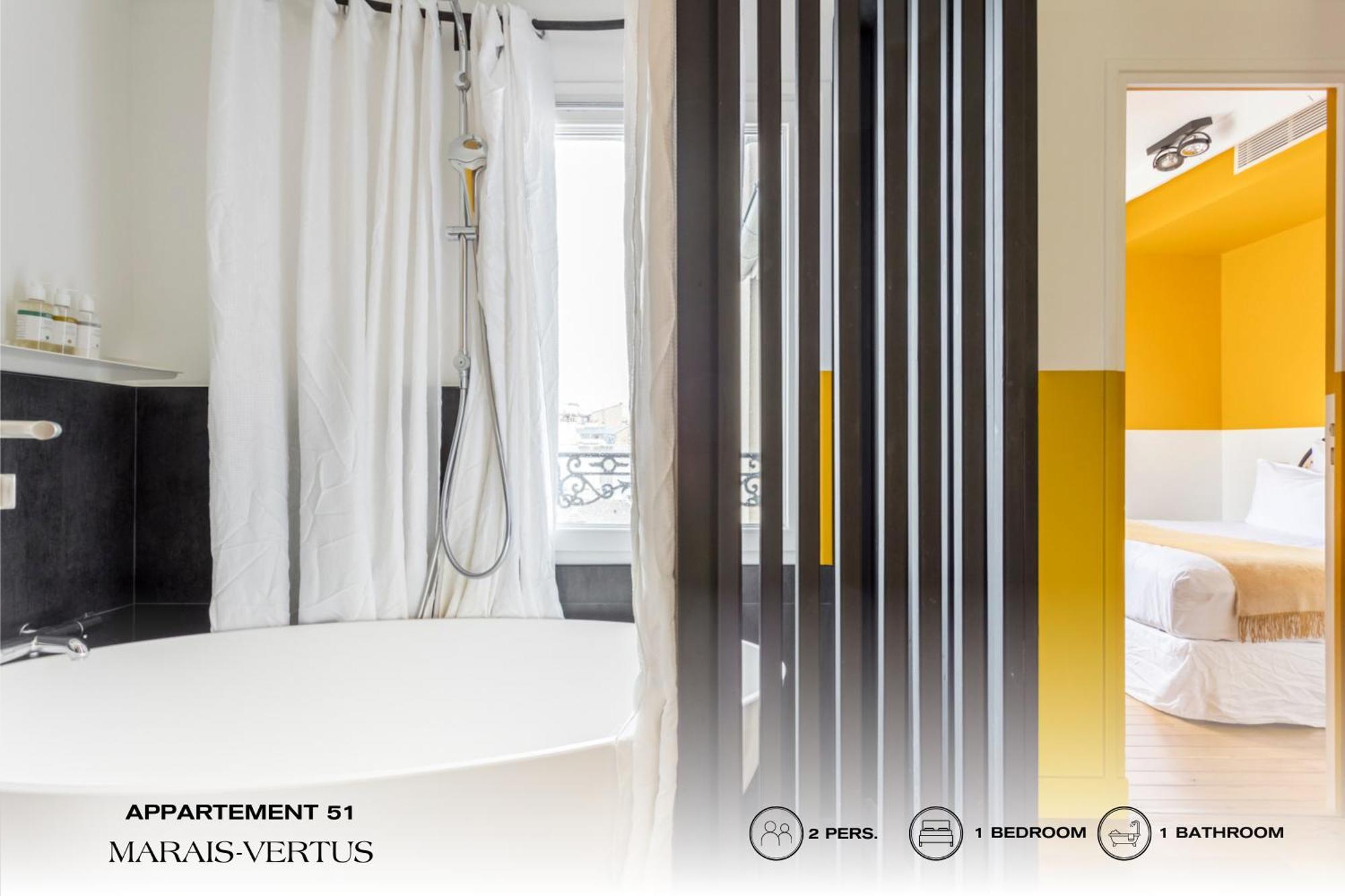 Apartment Beauquartier - Marais Vertus Paris