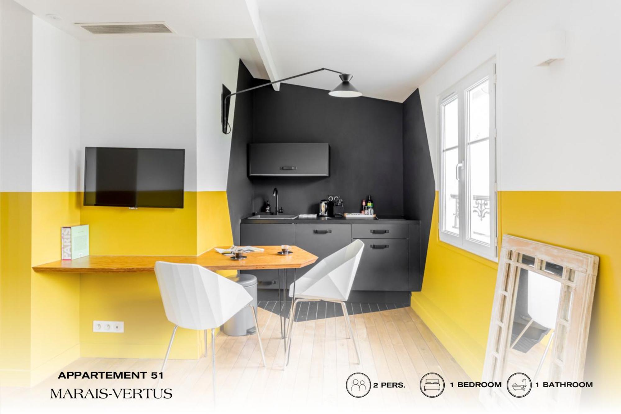 Beauquartier - Marais Vertus Apartment